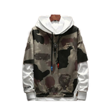 Army Desing Hooded Sweatshirt