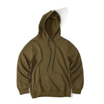 Casual Army Colored Hooded Sweatshirt