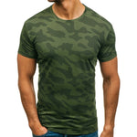 Men Camouflage Tshirt