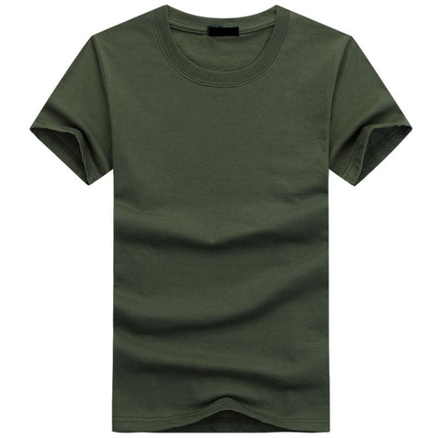 Casual Army Green Tshirt